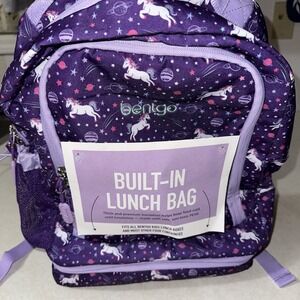 New! Bentgo Unicorn 2-in-1‎ Integrated Backpack and Insulated Lunch Bag Combo